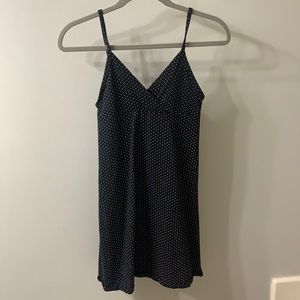 Brandy Melville Black Dress with White Dots